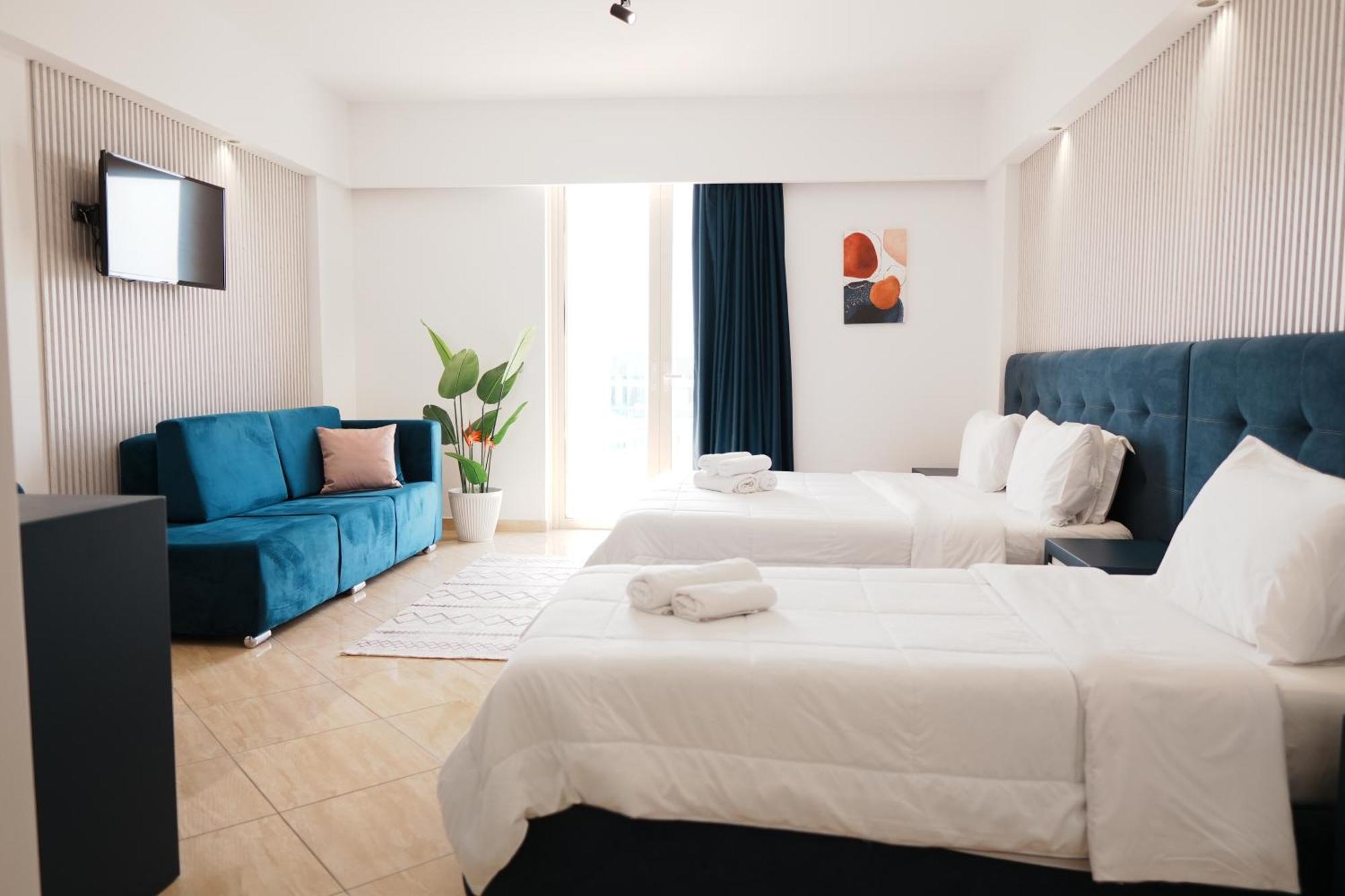 Hotel Blue Sky Sarande Ngoại thất bức ảnh